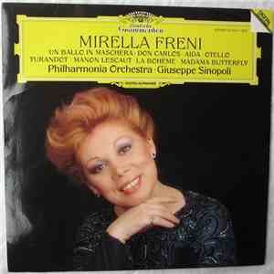 Mirella Freni, Philharmonia Orchestra, Giuseppe Sinopoli, Puccini, Verdi - Puccini And Verdi Arias FLAC