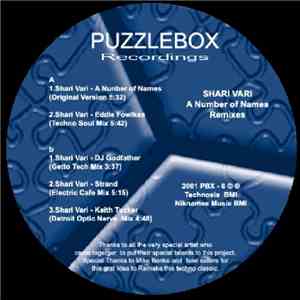 A Number Of Names - Shari Vari Remixes Double EP FLAC