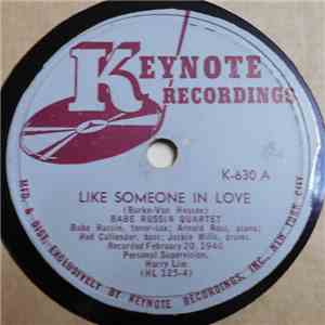 Babe Russin Quartet - Like Someone In Love / All The Things You Are FLAC