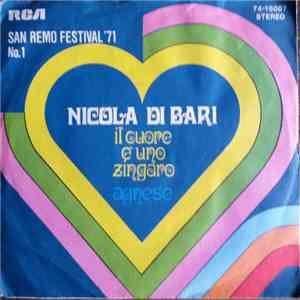 Nicola Di Bari - Il Cuore Ѐ Uno Zingaro / Agnese FLAC
