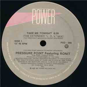 Pressure Point  Featuring Ronit - Take Me Tonight FLAC