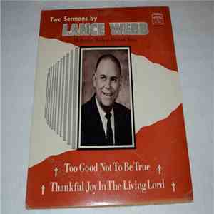 Lance Webb  - Two Sermons By Lance Webb FLAC