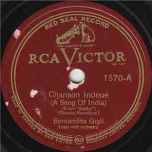 Beniamino Gigli - Chanson Indoue / Marta FLAC