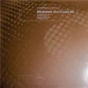 Blackstreet - Don't Leave Me / No Diggity FLAC
