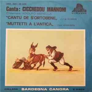 Ciccheddu Mannoni Chitarrista Adolfo Merella - Cantu De S'Ortobene (A Sa Nuaresa) / Muttetti A L'Antica (Mutti Gadduresi) FLAC