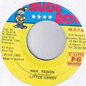 Little Lenny - Nah Resign FLAC