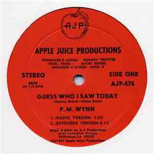 P.M. Wynn - Guess Who I Saw Today / Never Had A Love FLAC