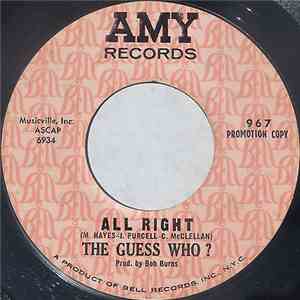 The Guess Who - All Right FLAC