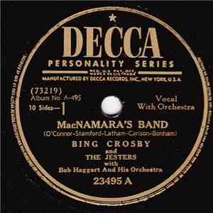 Bing Crosby - MacNamara's Band / Dear Old Donegal FLAC