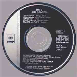 Boz Scaggs - Hits! FLAC