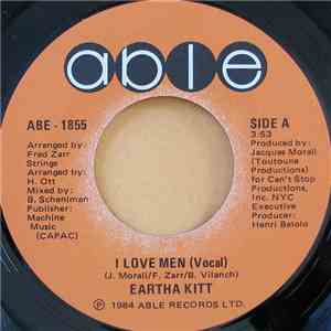 Eartha Kitt - I Love Men FLAC