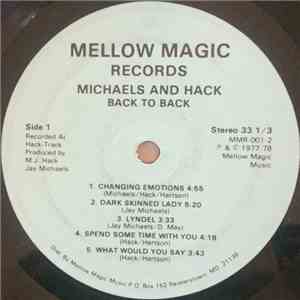 Michaels & Hack - Back To Back FLAC