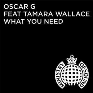 Oscar G Feat. Tamara Wallace - What You Need FLAC