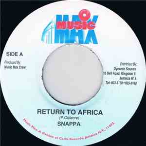 Snappa - Return To Africa FLAC