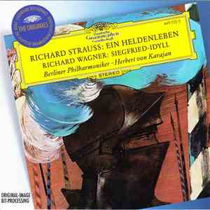 Richard Strauss, Richard Wagner, Berliner Philharmoniker, Herbert Von Karajan - Ein Heldenleben / Siegfried-Idyll FLAC