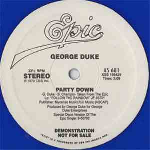 George Duke - I Want You For Myself / Party Down FLAC