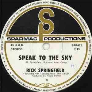 Rick Springfield - Speak To The Sky FLAC