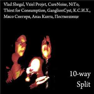 Vlad Shegal, Vziel Projet, CureNoise, NiTo , Thirst For Consumption, GanglionCyst, К.С.И.Х., Мясо Снегиря, Анал Канта, Постмешище - 10-Way Split FLAC