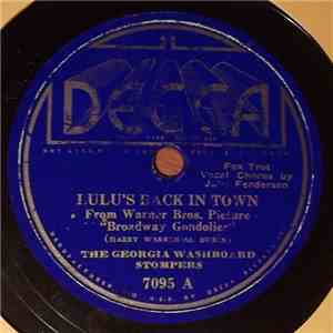 The Georgia Washboard Stompers - Lulu's Back In Town / Name It FLAC