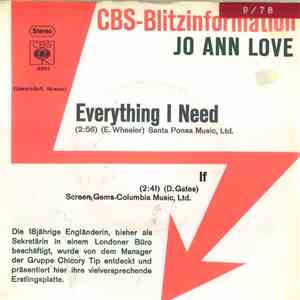 Jo Ann Love - Everything I Need FLAC