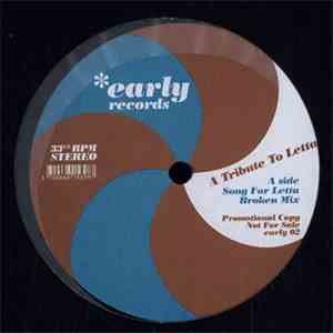 The Afro Jazz Pioneers - A Tribute To Letta FLAC