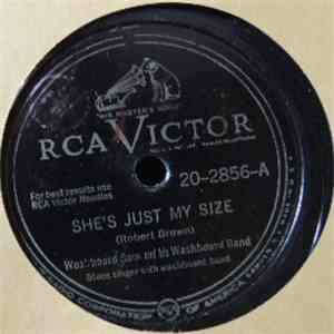 Washboard Sam And His Washboard Band - She's Just My Size / Fool About That Woman FLAC