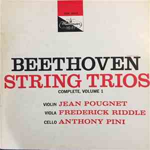 Beethoven, Jean Pougnet, Frederick Riddle, Anthony Pini - String Trios · Volume 1 FLAC