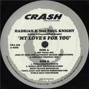 Hadrian S. Feat. Paul Knight - My Love's For You FLAC