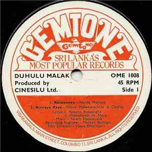 Nanda Malinea / Milton Mallawarachchi / Indrani Perera / Sujatha & Abeywardana Balasooriya - Duhulu Malak FLAC