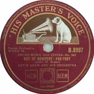 Artie Shaw And His Orchestra - Out Of Nowhere / I'm Coming, Virginia FLAC