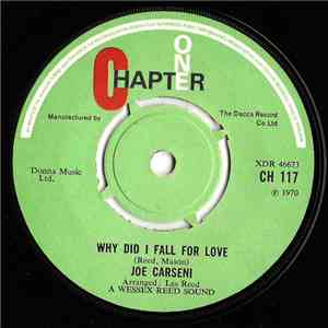 Joe Carseni - Why Did I Fall For Love / Lisa My Love FLAC