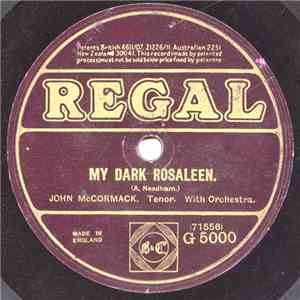 John McCormack - My Dark Rosaleen / Savourneen Deelish FLAC