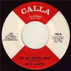 Betty Lavette - Let Me Down Easy / What I Don't Know (Won't Hurt Me) FLAC