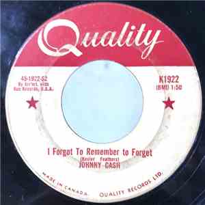 Johnny Cash - Katy Too / I Forgot To Remember To Forget FLAC