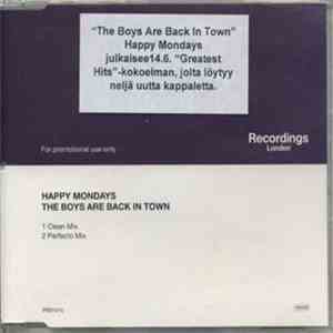 Happy Mondays - The Boys Are Back In Town FLAC
