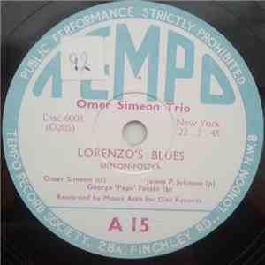 Omer Simeon Trio - Lorenzo's Blues / Harlem Hotcha FLAC
