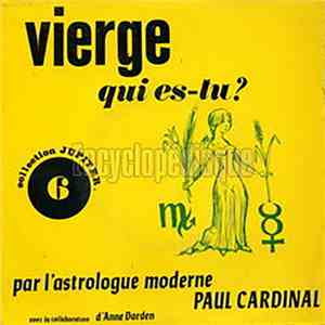 Paul Cardinal - Vierge Qui Es-Tu? FLAC
