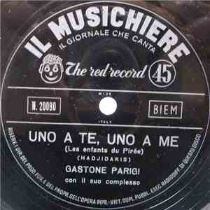 Gastone Parigi Con Il Suo Complesso - Uno A Te, Uno A Me (Les Enfants Du Pirée) FLAC