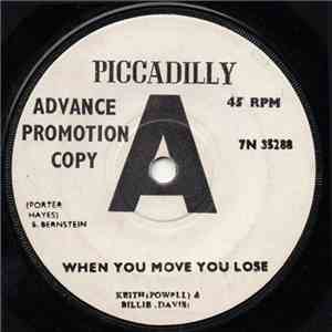 Keith (Powell) And Billie (Davis) - When You Move You Lose FLAC