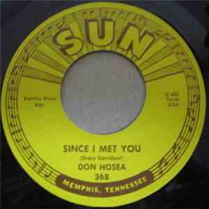 Don Hosea - Since I Met You / Uh Huh Unh FLAC