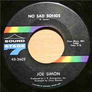Joe Simon - No Sad Songs / Come On And Get It FLAC