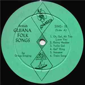 Various - British Guiana Folk Songs for Group Singing FLAC