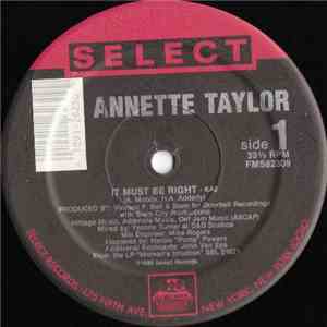 Annette Taylor - It Must Be Right FLAC