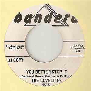 The Lovelites - I Found Me A Lover / You Better Stop It FLAC