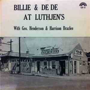 Billie & De De Pierce - At Luthjen's FLAC