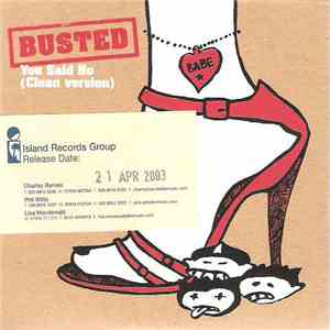 Busted - You Said No FLAC