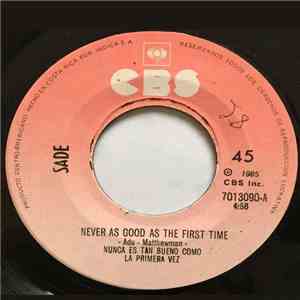 Sade - Never As Good As The First Time FLAC