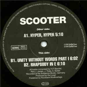 Scooter - Hyper, Hyper FLAC