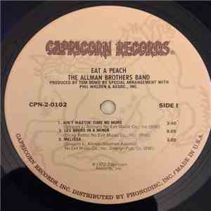 The Allman Brothers Band - Eat A Peach FLAC