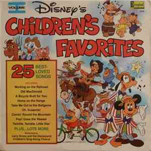 Larry Groce And The Disneyland Children's Sing-Along Chorus - Disney's Children's Favorites Volume I FLAC